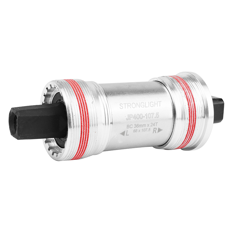 Stronglight Boitier pedalier carre jp400 tout alu 107mm (boite de 70) filetage italien - 36x24 à 40.4 € en ligne ou dans votre magasin