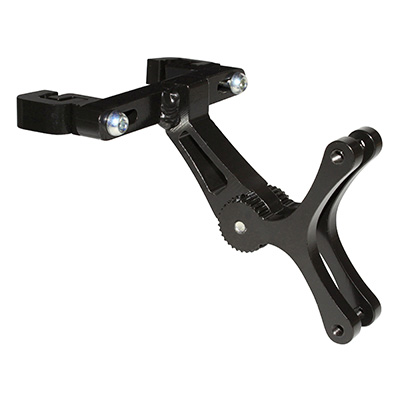 Newton SUPPORT POUR 2 PORTE BIDON ALU NOIR FIXATION CHARIOT DE SELLE