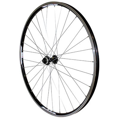 Roue Arrière VTT 29 Pouces La Ciclomoto - Noire, Moyeu Fileté, Frein à Disque 6 Trous