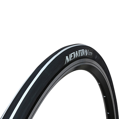 Pneu Vélo De Route NEWTON E-01 – 700x23, Noir Flancs Rouges, Tubulaire, Pour Course