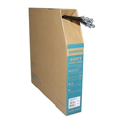 Shimano CABLE DE DERAILLEUR INOX D1.2mm  L2.1M