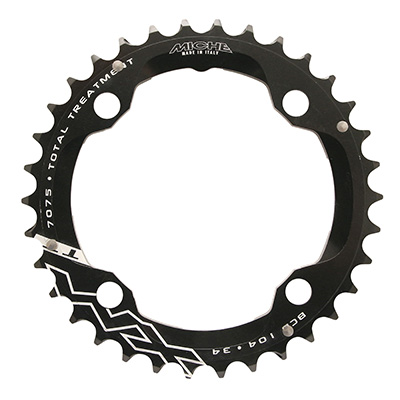 Plateau Route MICHE 52 Dents – 5 Branches Diamètre 130 Mm – Extérieur Argent Shimano 9/10v