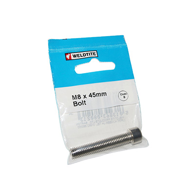 Vis / Boulon Vintage M8 X 45 Mm - Pour Mobylette, Vélo, Solex - Ancien