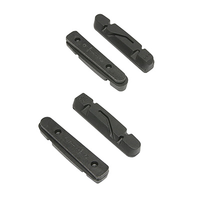 Patins De Frein Vélo Route WAG - 50 Mm, Haute Performance, 2 Paires (4 Patins), Caoutchouc Noir, Garantie 2 Ans