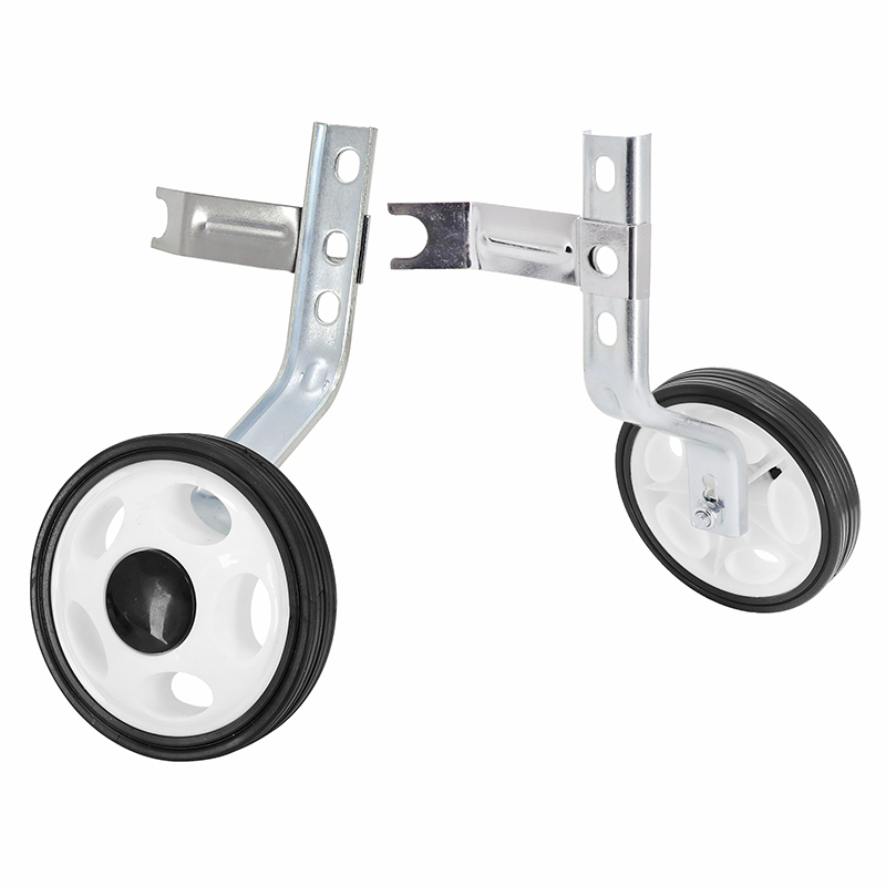 Vicma - Paire De Stabilisateurs Vélo Enfant Pour Roue De 14 Pouces - Argenté - Idéal Pour Apprendre En Toute Sécurité