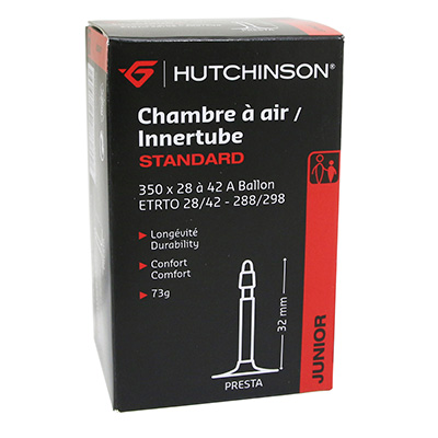 Hutchinson CHAMBRE A AIR VELO 350 x 28-42A VALVE PRESTA 32mm 73g