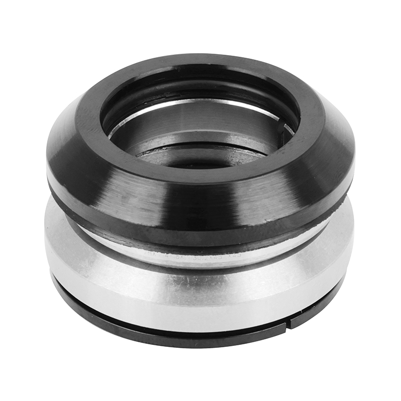 Jeu De Direction Fileté NEWTON - Pivot Fourche 22,2 Mm Intérieur / 25,4 Mm Extérieur - Aluminium Argenté Avec Cage à Billes - 13
