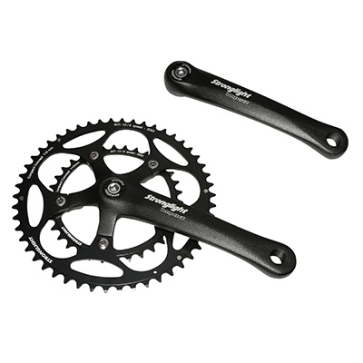 Pédalier Stronglight 190 Alliage 170mm Avec Plateau 52 Dents - Vintage Pour Vélo Route Acier - Occasion