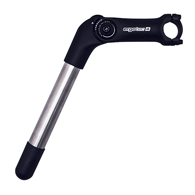 Cintre VTT Stealth avec potence intégrée (90mm) droit en aluminium noir ( largeur 680 mm) - Partie cycle vélo sur La Bécanerie