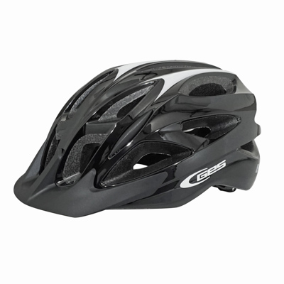 Ges Casque velo adulte vtt-gravel revo noir in-mold taille 54-58