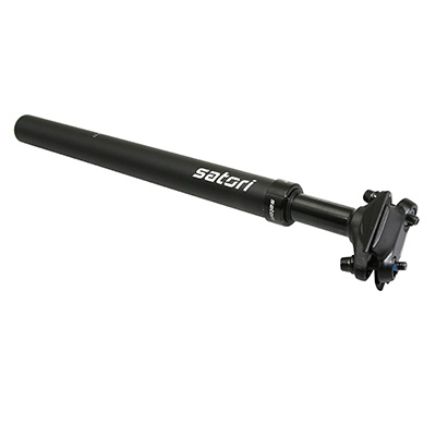 Tige De Selle Télescopique Amortie VTT/Vélo - Diamètres 27.2 à 31.6mm - 400mm - Neuf