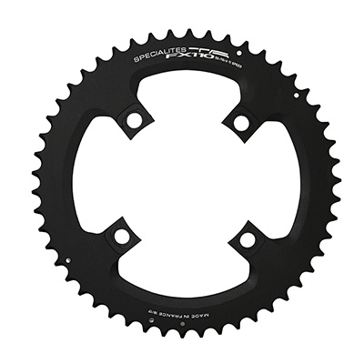 Spécialités TA PLATEAU ROUTE 4BRA D.110 POUR FSA FX110 EXTERIEUR NOIR 11-10V.