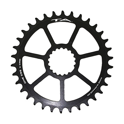 Spécialités TA PLATEAU VTT DIRECT MOUNT POUR CANNONDALE Ai ONE C55 COMPATIBLE FSA 10-11-12V. NOIR
