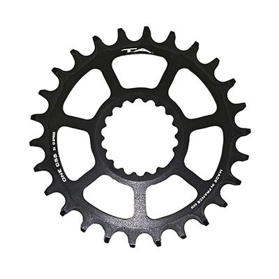 Spécialités TA PLATEAU VTT DIRECT MOUNT POUR CANNONDALE Ai ONE C55 COMPATIBLE FSA 10-11-12V. NOIR