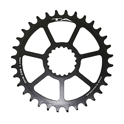 Spécialités TA PLATEAU VTT DIRECT MOUNT POUR CANNONDALE Ai ONE C55 COMPATIBLE FSA 10-11-12V. NOIR
