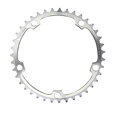 Spécialités TA PLATEAU ROUTE 5BRA D.135 VENTO INTERIEUR ARGENT ALU 7075 TYPE CAMPAGNOLO 9-10V.
