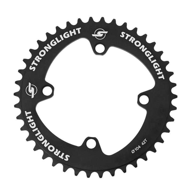 Stronglight PLATEAU BMX 4BRA D.104 42DTS MONO NOIR (POUR CHAINE 1-2 x 3-32)