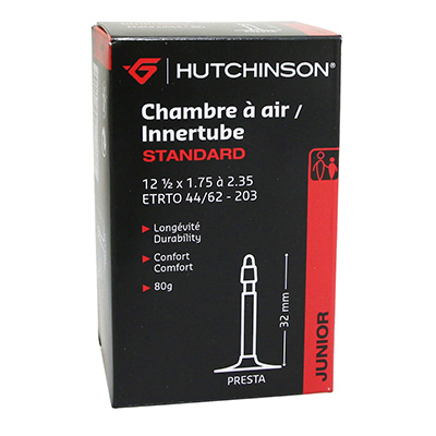 Hutchinson CHAMBRE A AIR VELO 12 1-2 x 1.75 VALVE PRESTA 32mm 80g