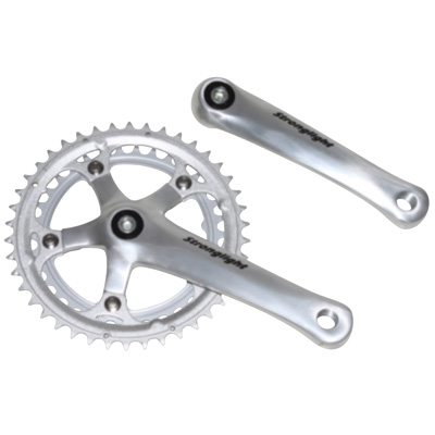Stronglight Pedalier route impact argent 155mm 42-34