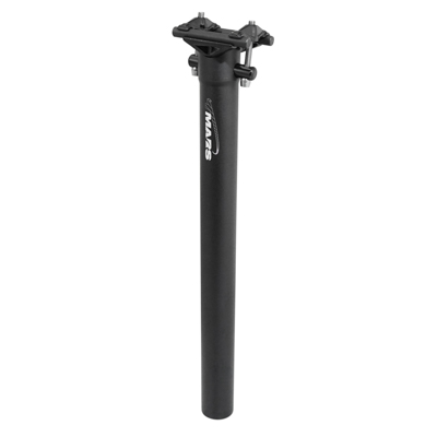 Tige selle vélo VTT alu noir mat diam 27.2 l350mm