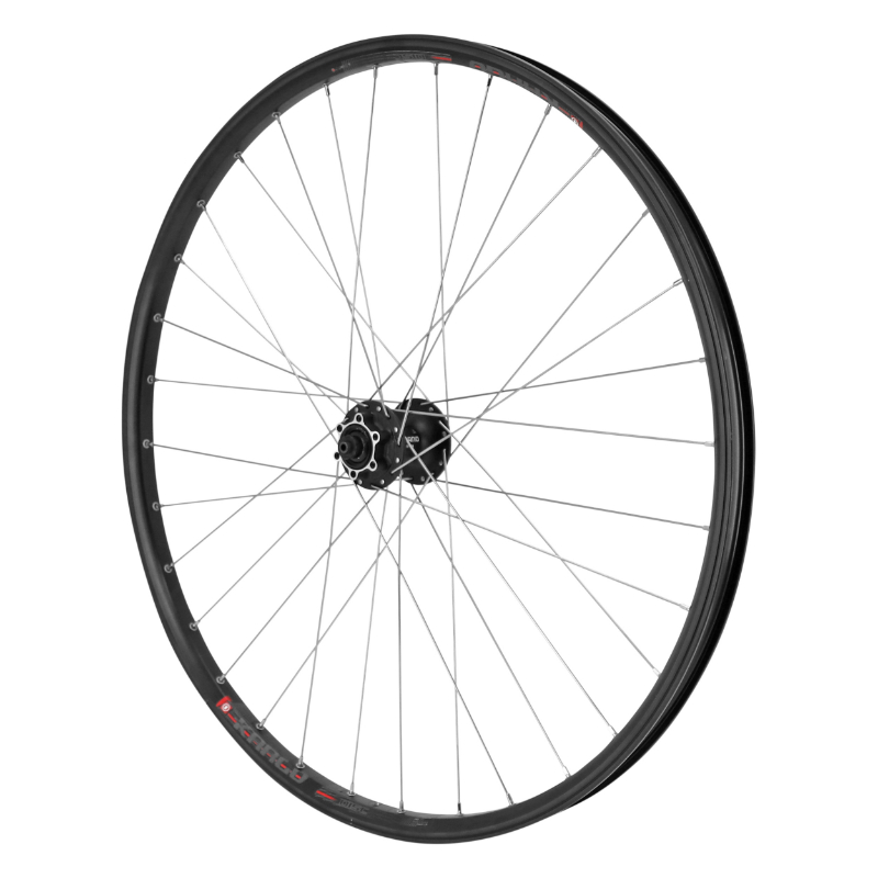 Velox Roue vae 700x35 av disque et v-brake double paroi avec oeillets shimano m475 6 trous noir