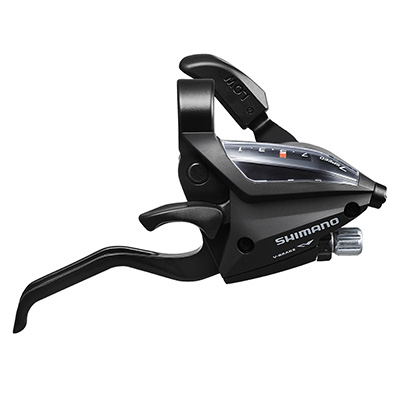 Shimano Manette Et Levier D 7v ST-EF500 2 Doigts Noir