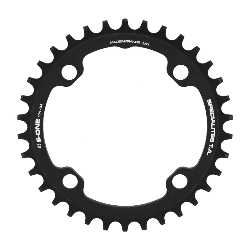 Spécialités TA PLATEAU VAE-E-BIKE 4BRA D.104 MONO NOIR ALU 7075