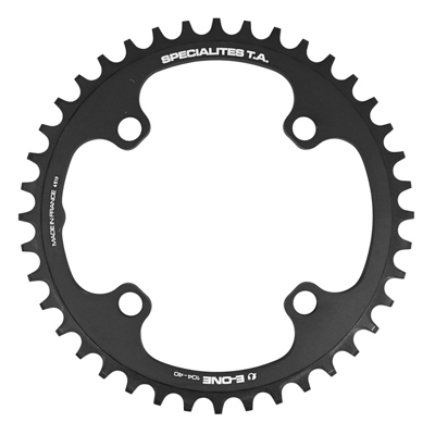 Spécialités TA PLATEAU VAE-E-BIKE 4BRA D.104 MONO NOIR ALU 7075