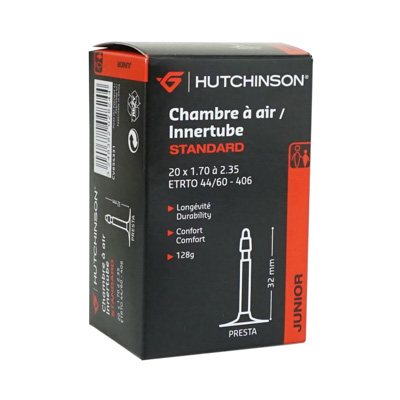 Hutchinson CHAMBRE A AIR VELO 20 x 1.70-2.35 VALVE PRESTA 40mm
