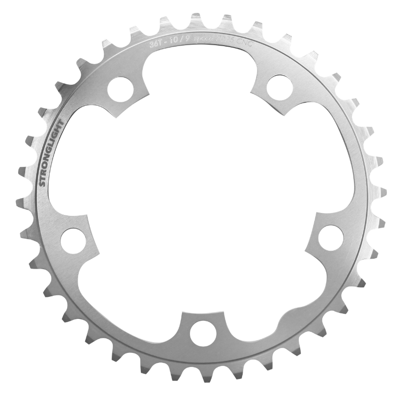 Plateau route triple intérieur Specialités T.A. 5BRA ZELITO 7075 SHIMANO 9- 10V. - Chaîne et cassette de vélo