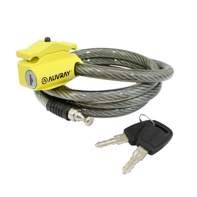AUVRAY BLOQUE DISQUE ALARME BLOCK-06 JAUNE NOIR