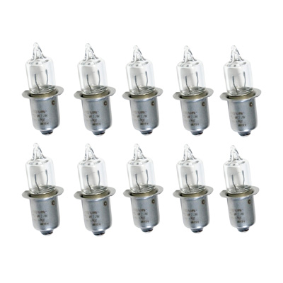 Cyclingcolors Ampoule 6V 2.4W E10 CULOT A Visser 10MM Velo FEU Dynamo Avant Couleur Vintage (Transparent