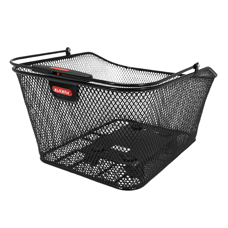 PANIER ARRIERE ACIER NID ABEILLE CITY KLICKFIX KORBKLIP NOIR 20L (41X31X21cm)