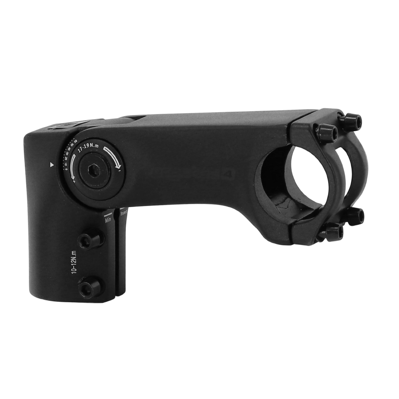 Jubaopen Rehausse Potence Guidon VTT – Rallonge Alliage Aluminium 129 Mm, Réglable 45 Mm, Compatible Vélo Route BMX