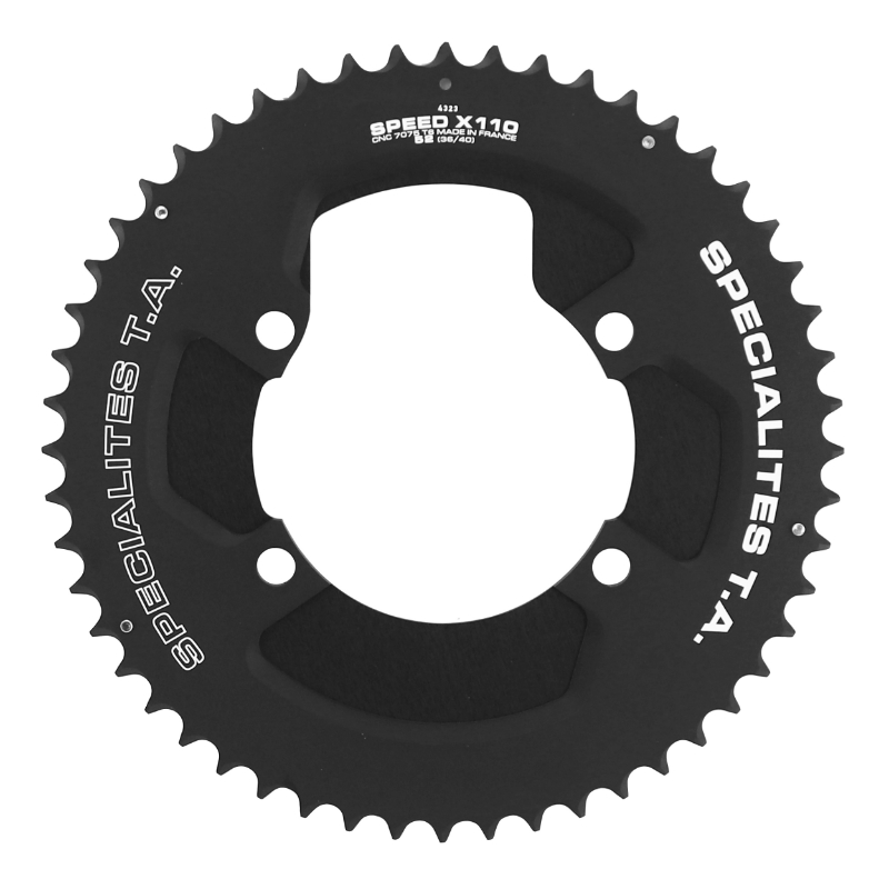 Spécialités TA PLATEAU ROUTE 4BRA D.110 POUR SHIMANO ULTEGRA R8000-6800 TA SPEED 2-X110 (AERO)