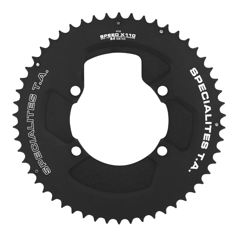 Spécialités TA PLATEAU ROUTE 4BRA D.110 POUR SHIMANO ULTEGRA R8000-6800 TA SPEED 2-X110 (AERO)