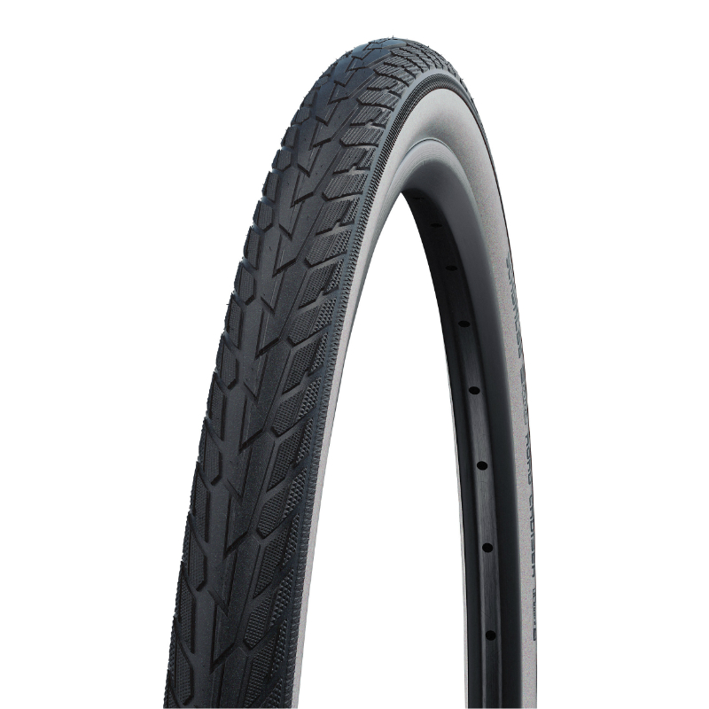 Pneu VTC 28x1.75 tringle rigide marque Schwalbe land cruiser couleur noir hs450 (47-622) - Maxi