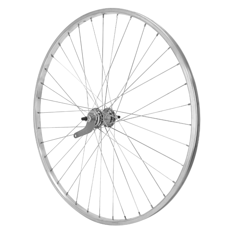 ROUE CITY 26 ALU TORPEDO ARRIERE MOY ACIER RETROPEDALAGE 1V. (COASTER BRAKE