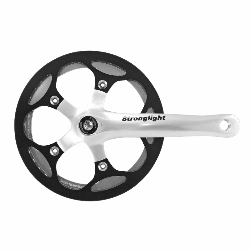Pédalier Stronglight Avec Pignon à Dents Sautées - Pour Piste/course - Occasion