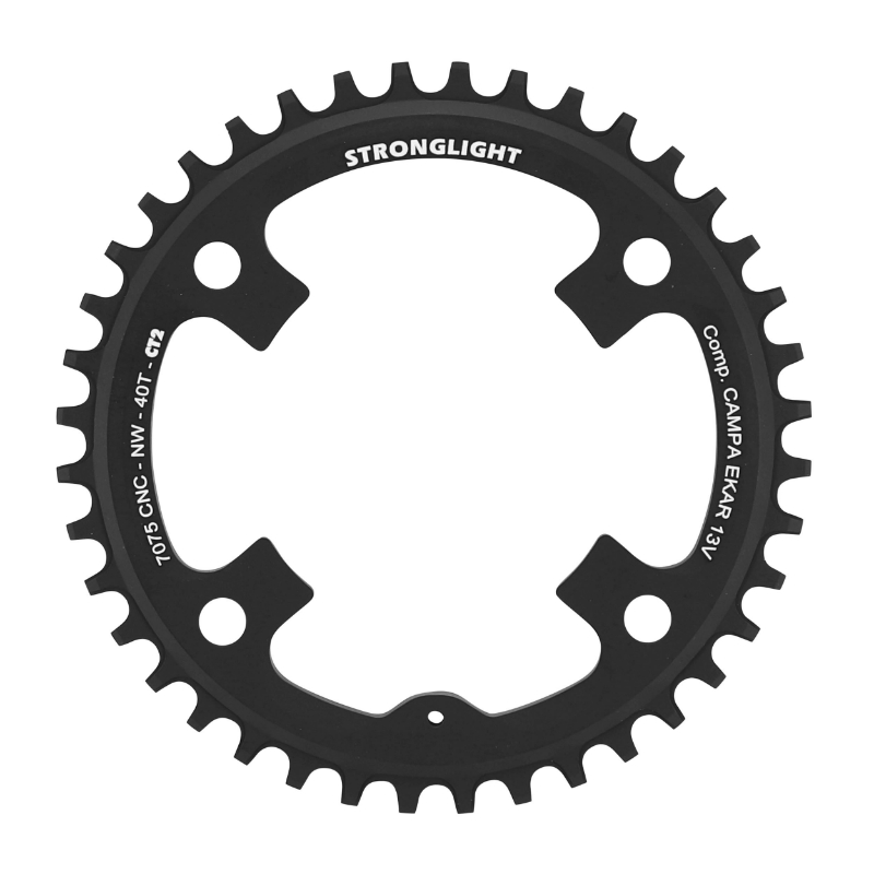 Plateau Route TA 145mm Extérieur 50Dts Gris X145 11V Campagnolo 4