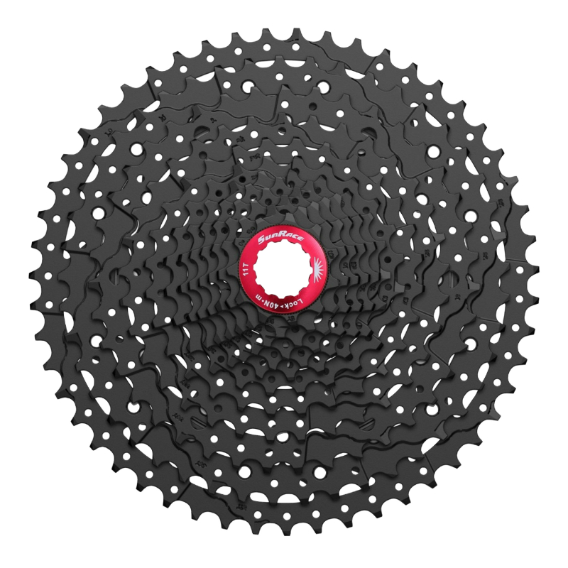 Cassetta Sunrace RZ800 12 Velocità 11-36T Per Bici Da Strada – Nera