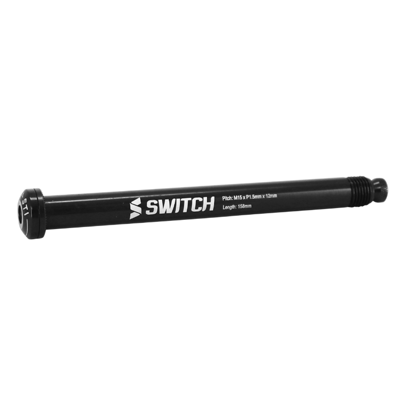 Switch BLOCAGE ROUE AVANT FILETAGE m15x1.5mm POUR ROCKSHOX 15X110 NOIR