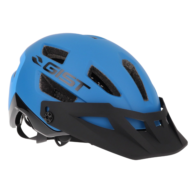 Casque Vélo Adulte Noir-bleu – Ultra-léger, Coque In-Mold EPS+PC – Ajustable Et Ventilé – Taille L