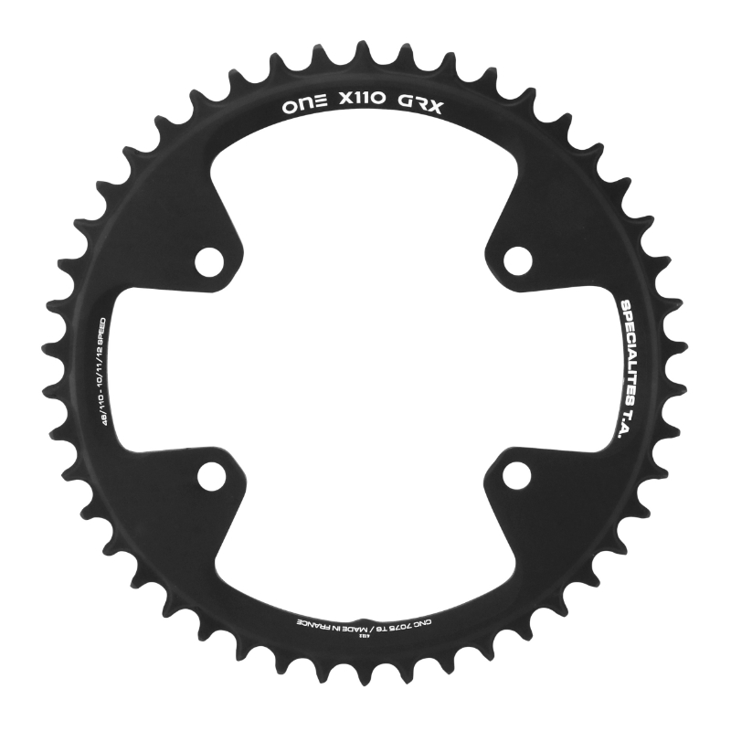 Spécialités TA X110 4 Arm 12 Speed Chainring Outer 44t Spécialités TA X110 4 Arm 12 Speed Chainring Outer 44t