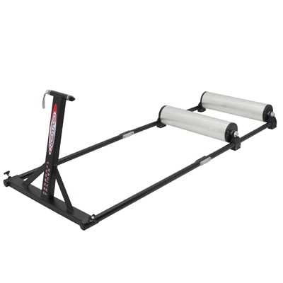 Roto HOME TRAINER 2 ROULEAUX ALU SUR ROULEMENTS AVEC SYSTEME FIXATION ROUE AVANT