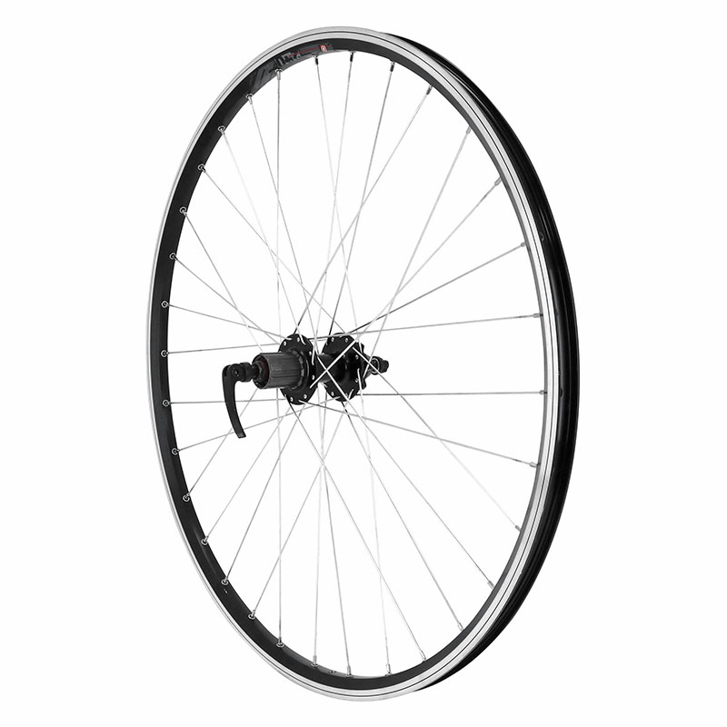 Velox ROUE VTC 700X35 M240 DISQUE-V-B ARRIERE ALU NOIR DISQUE 6 TROUS CASSETTE TYPE SHIMANO 11-10-9V