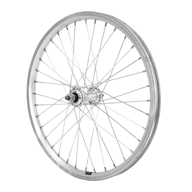 Velox ROUE VTT 20 ER10 AVANT ALU DOUBLE PAROI MOYEU ALU AXE PLEIN