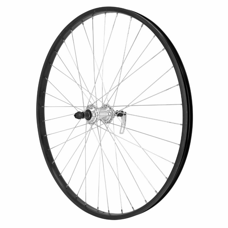 Velox ROUE VTT 26 M110 ARRIERE ALU NOIR MOYEU ARGENT BLOCAGE ROUE LIBRE 7-6V. JANTE 21C