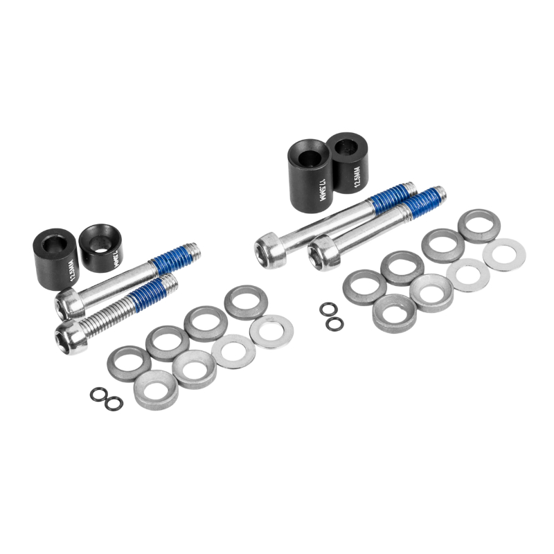 4 Vis Et Boulons M8/M10 Pour Freins VTT – Entretoises De Frein Pour Fourche Et Cadre – Résistants Et Faciles à Monter