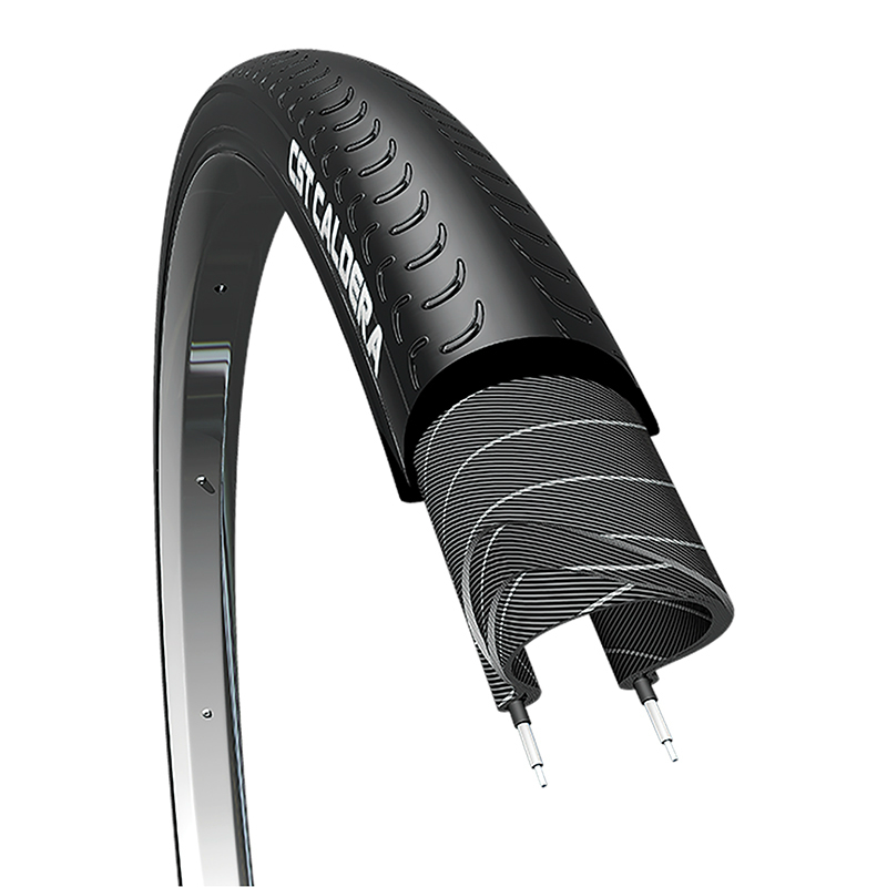 Pneu vélo route Vittoria Rubino Pro - 650x23C (23-571) - Noir - Tringle souple technologie 3C